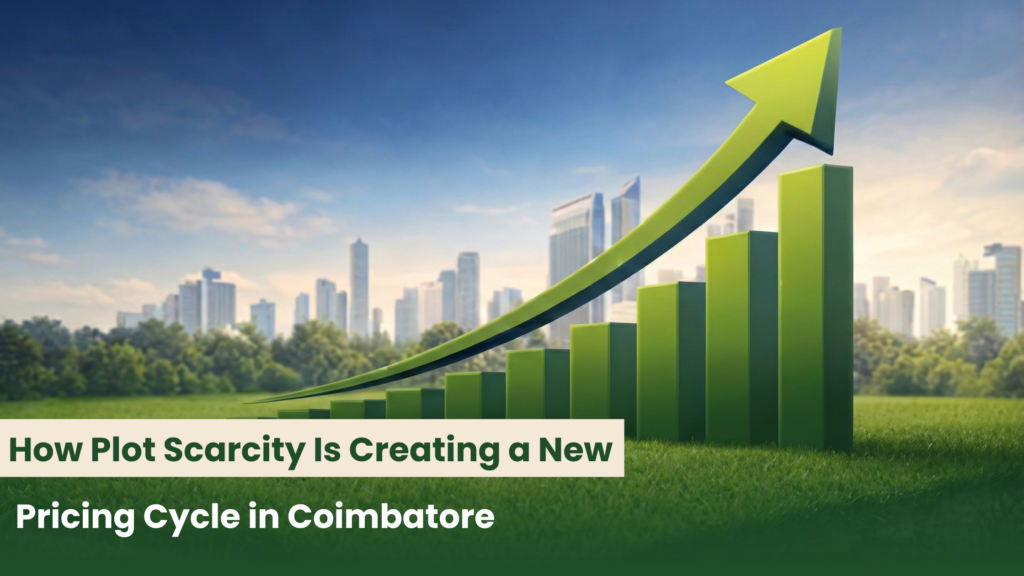 How Plot Scarcity Is Creating a New Pricing Cycle in Coimbatore