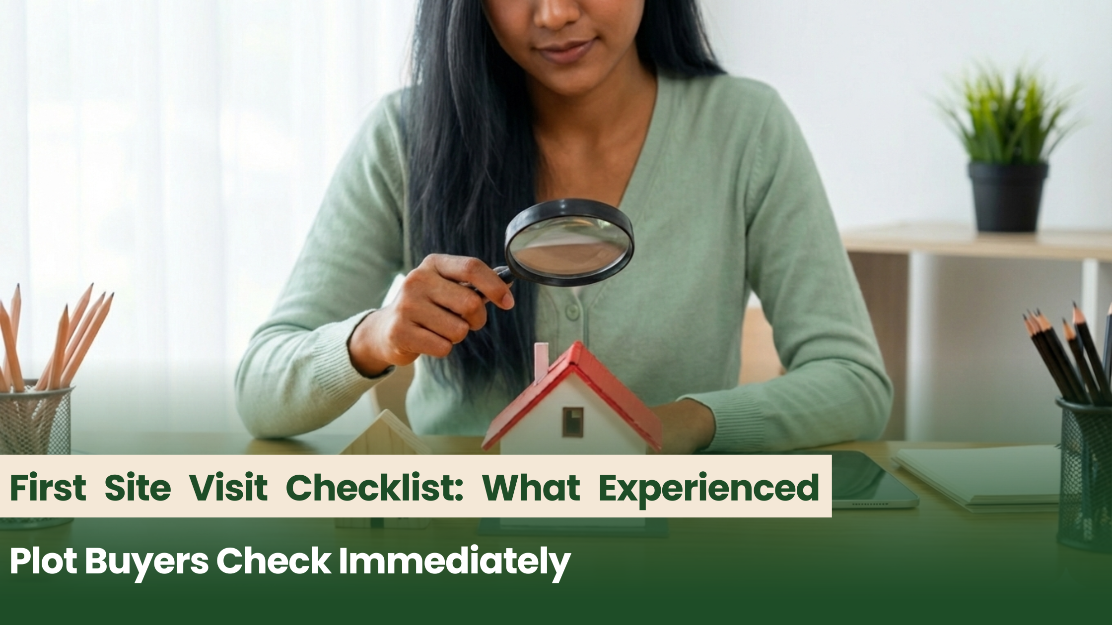 First Site Visit Checklist: What Experienced Plot Buyers Check Immediately