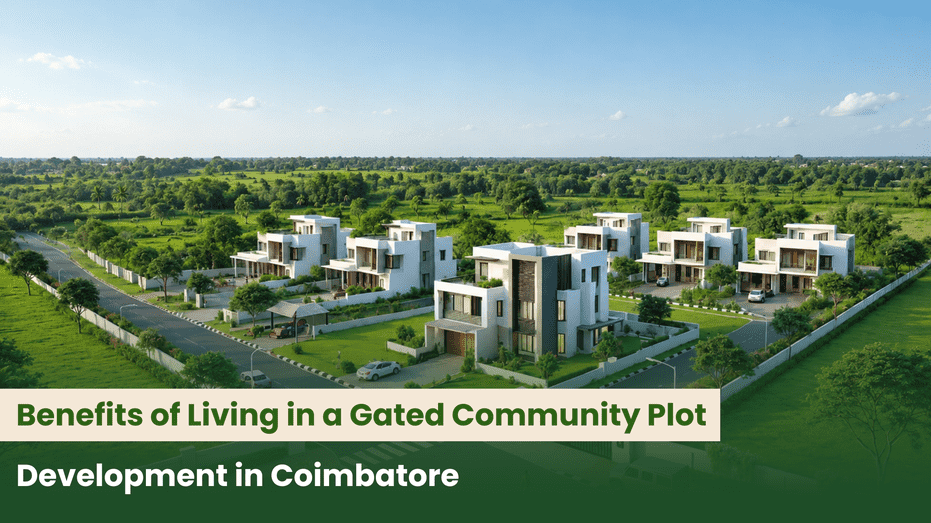 Benefits of Living in a Gated Community Plot Development in Coimbatore