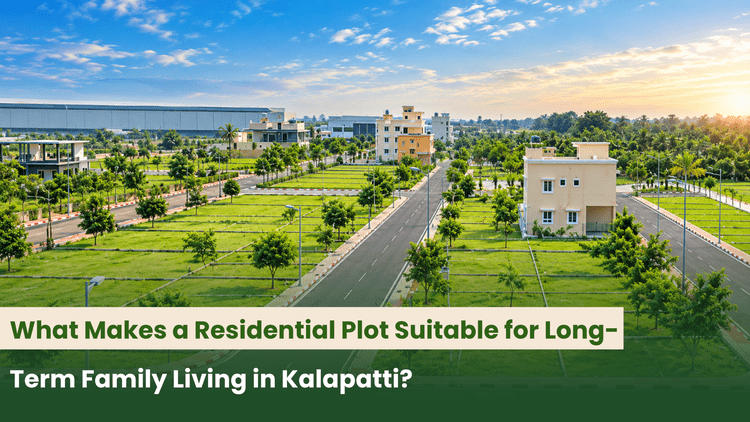 What Makes a Residential Plot Suitable for Long-Term Family Living in Kalapatti?